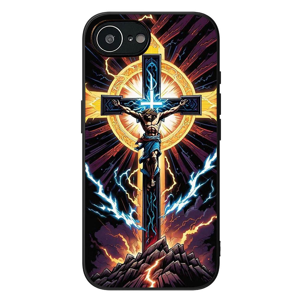 Защитный чехол с изображением Креста, Иисуса, Иуды для Samsung Galaxy S22 S21 S20 FE Ultra Plus A35 A36 A37 A33 A34 A04 A71