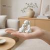 Скульптура Девочки с Кошкой, 3D-печать и Статуэтка, Милая Фигурка Котенка, Смола, Настольный Декор, Современное Искусство, Высококачественная Текстура, Украшение для Дома и Офиса