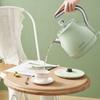 Retro 304 Stainless Steel Electric Kettle 220V Auto Power-off Household Water Boiling Machine 1.7L/1.5L Available