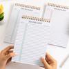 Новый Планер A5 2026 Ежедневник Водонепроницаемый Список Дел Блокнот DIY Спиральная Ежедневная Книга для Школы Офиса