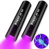 Mini UV Flashlight 365nm Money Detector Light Durable Pet Urine Stains Detector
