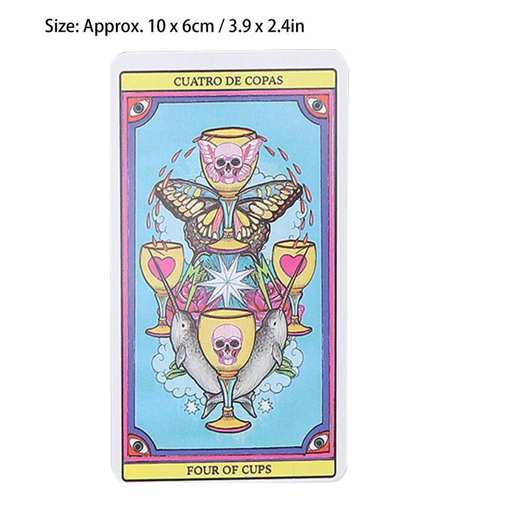80‑Deck Tarot Cards Divination Fate Forecasting English Language Entertainment Board Game