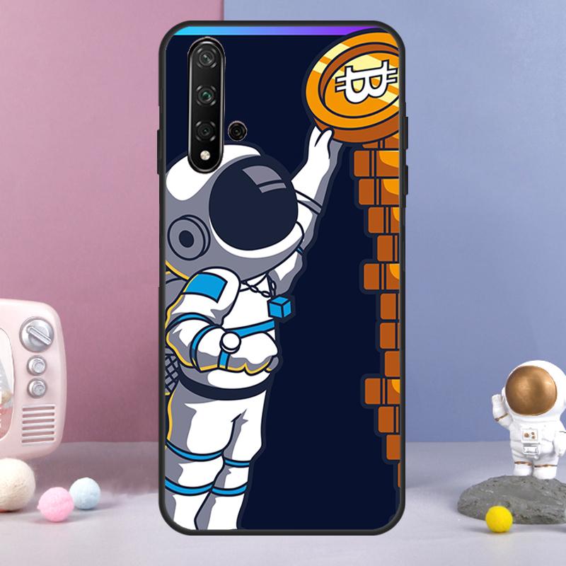 BTC Bitcoin Для Huawei Nova 7i 8i 11i 12i 12s Y73 Y70 Y90 Y60 Y72 Y61 Y91 9 10 SE P30 Pro P40 Lite Чехол