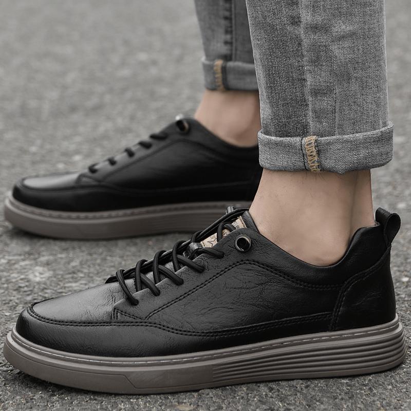 2024 Popular Men's Casual Shoes In Autumn Winter Wear Resistant Oxford Shoe Men's Low Top Shoes Fashion Sneakers Outdoor