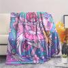 Cardcaptor Sakura Print Flannel Blanket, Ultra Soft High Quality All Seasons Warm Throw, Home Decor Cozy Blanket, Perfect Christmas Gift