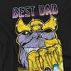 Avengers Unisex Adult Best Dad Thanos T-Shirt