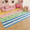 Dopamine Color Living Room Decoration Large Carpet Fluffy Soft Rug Modern Style Rugs for Bedroom Thicken Plush Lounge Floor Mat