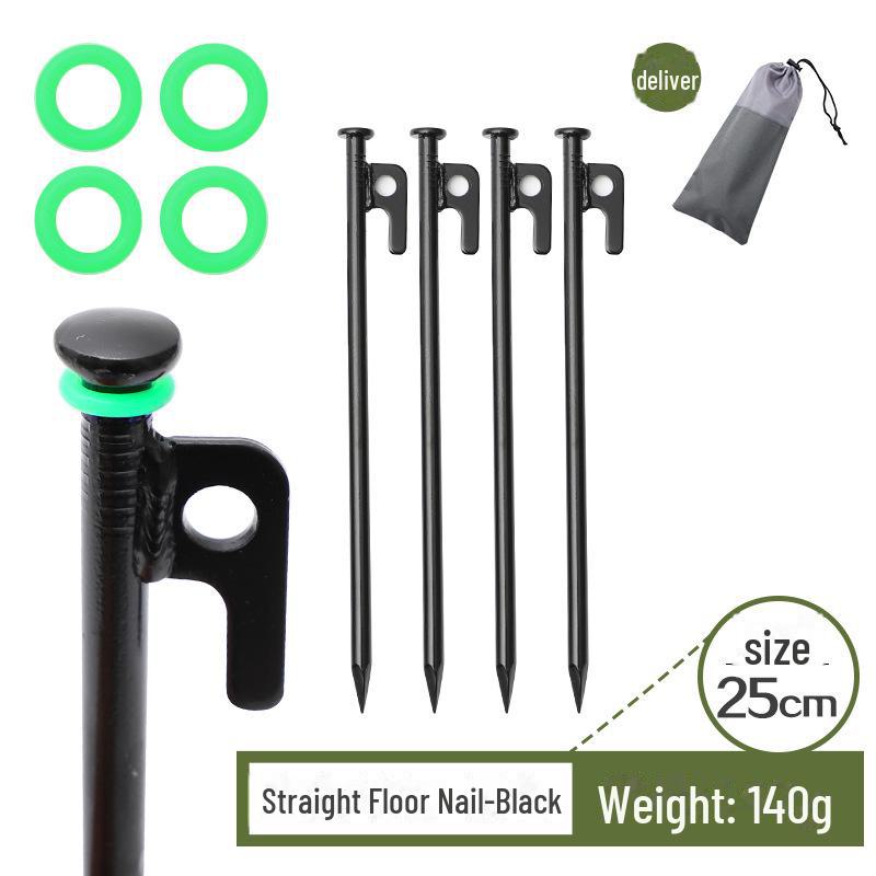 Ветрозащитные колышки для палаток для кемпинга на открытом воздухе - 20/25/30/40 см