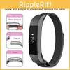 Elegant Metal Mesh Milanese Loop Band For Fitbit Alta Magnetic Stainless Steel Strap