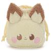 Takara Tomy Arts (TAKARATOMY A.R.T.S) Pokémon PokéPiece Plush Drawstring Bag, Pichu, Approx. 7.7 Inches (18 Cm) Wide
