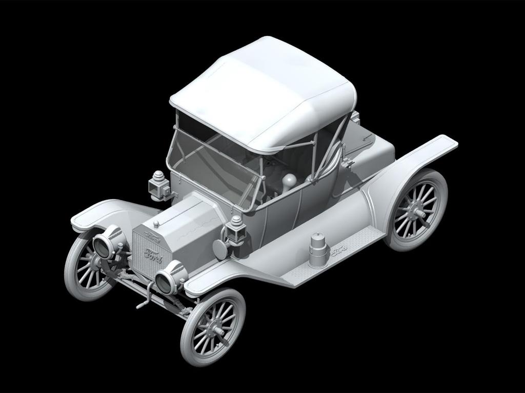 ICM Ford Model T 1912 Родстер Пластиковая модель 1/24 (24001)