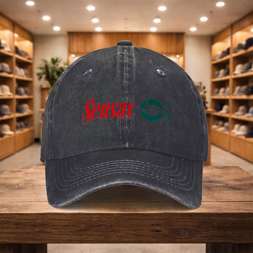 pc Sensas Adjustable Snapback Baseball Cap Lightweight Unisex Hat Suitable for Sports Travel Streetwear Adjustable Closur