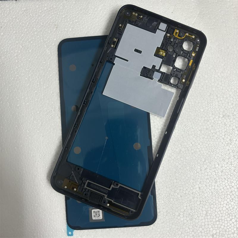 Для Samsung Galaxy 16 5G 166 Корпус Телефона Средняя Рамка Задняя Крышка Аккумулятора Чехол Панель Крышка Задняя Камера Линза Ремонтные Части