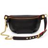 Leather Bag Crossbody Breast Bag Women'S Trendy Women'S Bag Small Bag Versatile Leather Fanny Pack Women'S Trendy