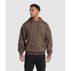 Gymshark Crest Oversized Hoodie Walnut Brown A5a8o Nccz