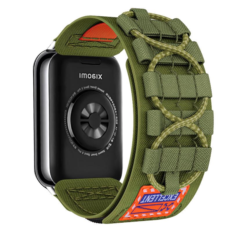 Nylon Loop Strap for Xiaomi Mi 8 Pro/Redmi Watch 4 Replacement Wristband Braided Sport Belt Men Women Watchband Quick Release