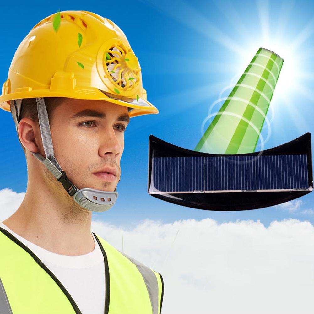 Открытый солнечный защитный шлем Многофункциональный вентиляторный защитный шлем Перезаряжаемая защитная крышка из АБС-пластика от солнечной панели для женщин и мужчин
