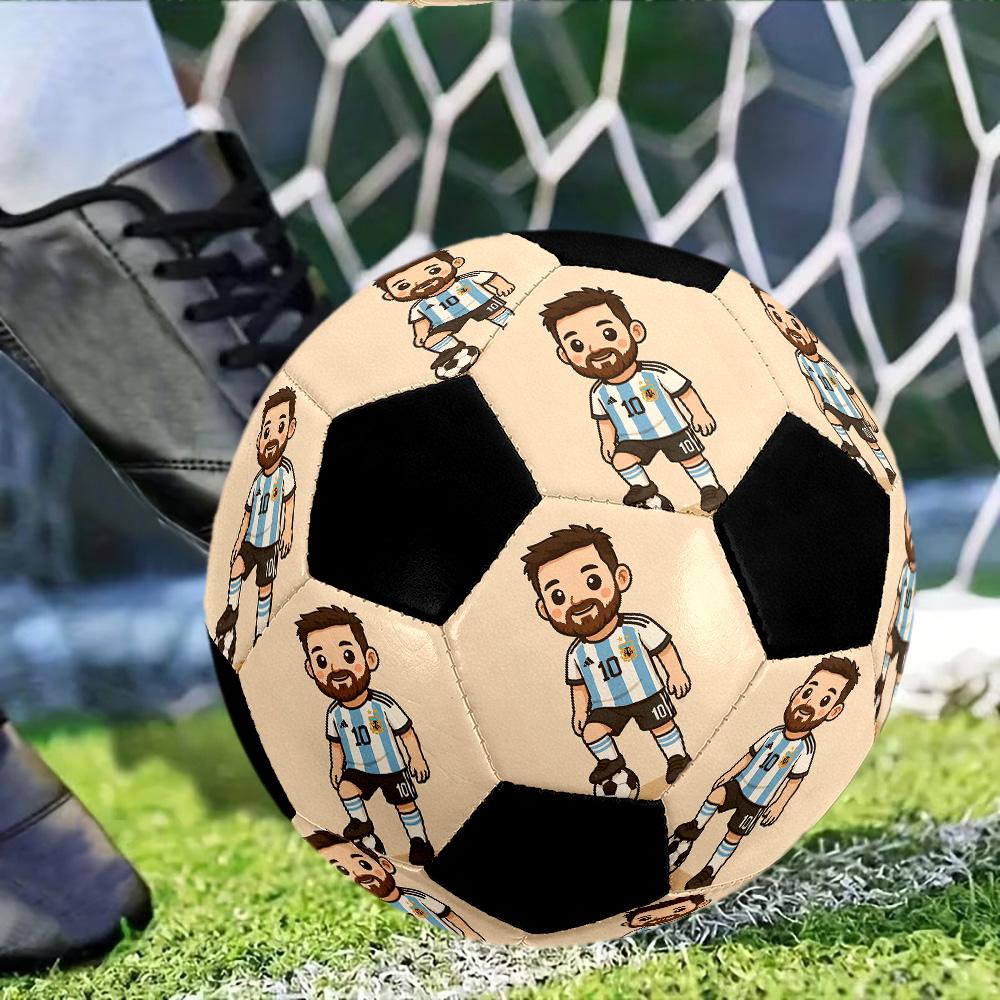 Customize Your Picture of A Size 5 Soccer Ball, Machine-stitched, Making It The Perfect Commemorative Gift for Soccer Enthusiasts.