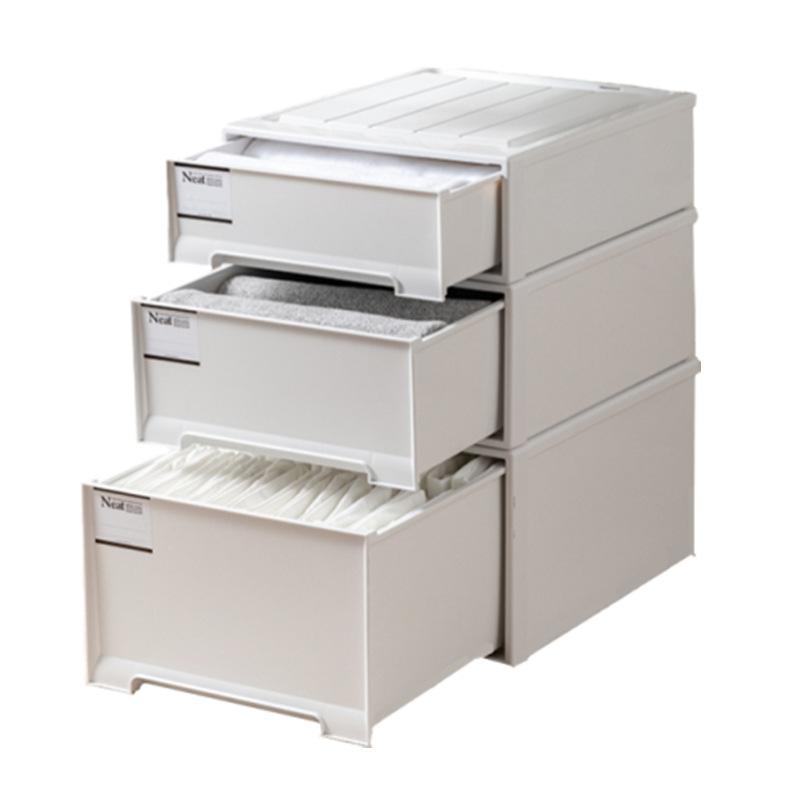 Бытовой шкаф для хранения, коробка для хранения, коробка для хранения одеял, органайзер, коробка для хранения с выдвижным ящиком, пластиковая прозрачная коробка для хранения