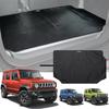 Hasiro Compatible with New Jimny Trunk Mat Water Repellent Gage Mat Stain Prevention Luggage Room Mat Scratch Resistant Stain Resistant Luggage Mat