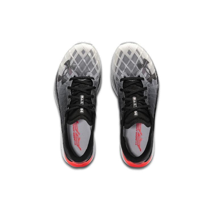 Under Armour Flow Velociti Elite Удобные Дышащие Низкие Кроссовки для Бега Унисекс кроссовки Черный 3026801-001