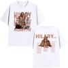 Хилари Дафф The Lucky Me Tour 2026 Графическая Футболка Унисекс Женская Харадзюку Ретро Оверсайз Хлопковая Футболка Эстетичная Одежда Футболки
