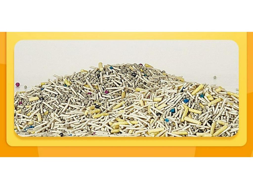 Дезодорирующий смешанный кошачий наполнитель NiYa: Тофу и бентонит, 20 фунтов (6 мешков по 2,5 кг каждый)