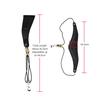 Saxophone PU Leather Shoulder Strap Soft Neck Strap Padded for Sax