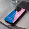 Трехцветный чехол для телефона Alpine Logo French для iPhone 17 Air 16 E Pro Max 15 14 13 Mini 12 Pro 11 Max Plus Черное стеклянное покрытие