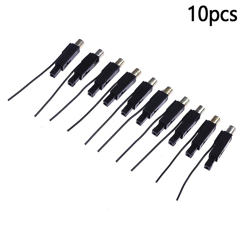 10Pcs Piezoelectric Fire Wire Cap Electronic Igniter For Spray Lighter Stove Accessory Cooker Supplies Replacement Parts