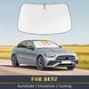 Чехол-солнцезащита на лобовое стекло для Mercedes-Benz E-Class 2017-2026 Переднее окно Защита от УФ-лучей Козырек Солнцезащитный Козырек Автомобильный Аксессуар