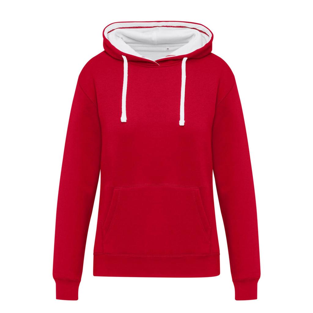 SG Originals Womens/Ladies Contrast Hooded Hoodie