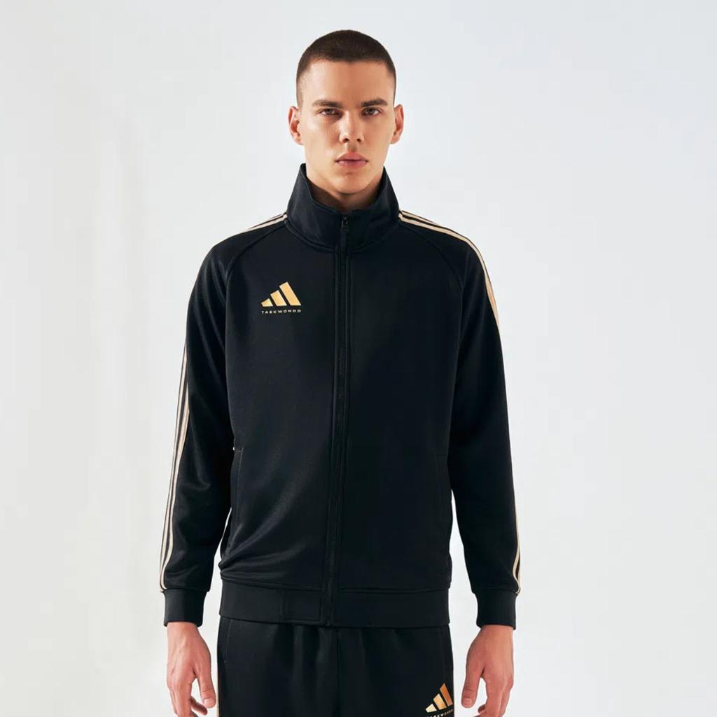 adidas Футболка с длинными рукавами и логотипом, удобные эластичные брюки со средней талией, повседневный спортивный костюм, комплекты унисекс TR30JT-BG+TR30P1R-BG