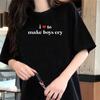 I Love My Girlfriend Tshirt Women Graphic Anime T Shirt Female Manga Clothes Unisex