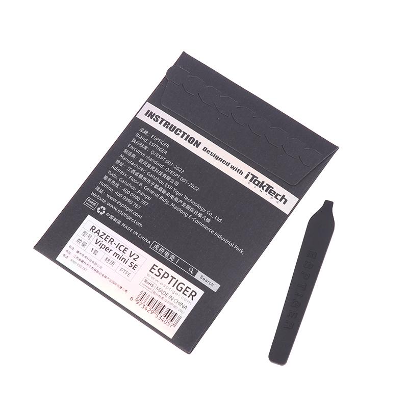 Original Esptiger Esports Tiger Ice V2 Mouse Skates For Razer Viper Mini Se Signature Edition Minise Mice Feet Glides Sticker