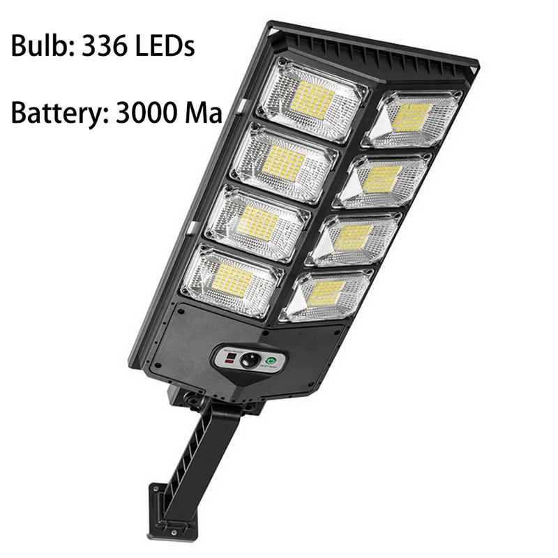 10000LM Outdoor Solar Lamp Waterproof Garden Floodlight Motion Sensor LED Solar Lamp Photosensitive Courtyard Lamp 4500mAh Solar Wall Lamp