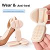 Gel Heel Stickers High Heels Protection Feet Pads Pain Relief Size Reducer Non-slip Shoes Insoles T-Shaped Foot Care Pad 1Pair