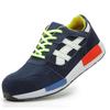 Men Women Safety Shoes Steel Toe Work Shoes Flats Casual Protective Footwear Sneaker Protect Construction Safety Mens Work Boots