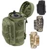 Сумка-чехол для бутылки воды Тактический держатель Molle для кемпинга, походов, велоспорта, рыбалки, путешествий, портативная сумка-переноска, чехол-держатель для чайника