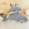 Shark Cat Stuffed Doll Soft 2-in-1 Plush Toy Stuffed Animal Plushie Holiday Decorative Prop Bedroom Sofa Fluffy Sleep Companion Pillow Home Decoration