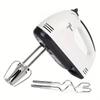 Electric Handheld Electric Egg Beater, Household Automatic Mixer, Egg White and Cream Beater, Mini 7-speed White