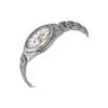 Seiko Водонепроницаемые автоматические механические часы 30M из нержавеющей стали 37 мм с белым циферблатом, унисекс, SNKL17K1