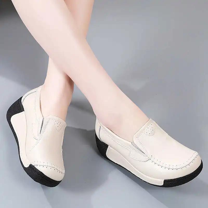 Fashion Non-slip Sole Warming High Sneakers For Women Leopard Loafers Shoes Summer Boots Ladies Sport Special Use Loufers Trainners