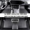 Индивидуальный коврик для пола автомобиля с полной защитой для BMW 5 серии E39 1995-2004 E60 F10 G30 2017-2022 G60 Аксессуары для интерьера Ковер