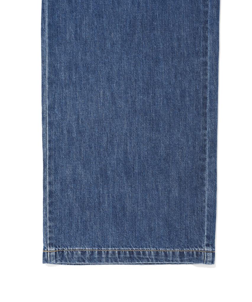 WACKY WILLY Women'S Wide Fit Easy Denim Pants Blue