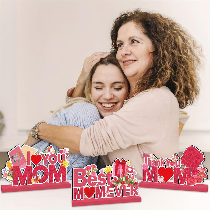 Mother's Day DIY Handmade Multiple Styles Decorative Cartoon Floral Pattern Ornaments Gift Chic Crafts Unique Creative Decorations