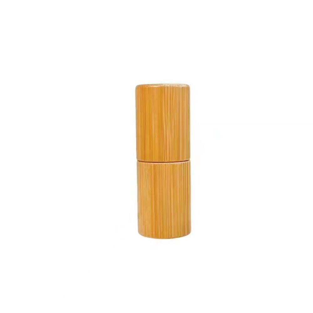 3/5/10ml Lip Oil Tubes Mini Spray Bottle Natural Bamboo Perfume Bottle  Perfume