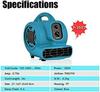 Fragrant breeze Floor Blower XPOWER Timer Air mover Blue Durable & Premium P-250T Grapefruit Scent Beads Air deodorization