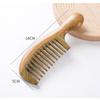 spliced green sandalwood, 14*5 wide-tooth