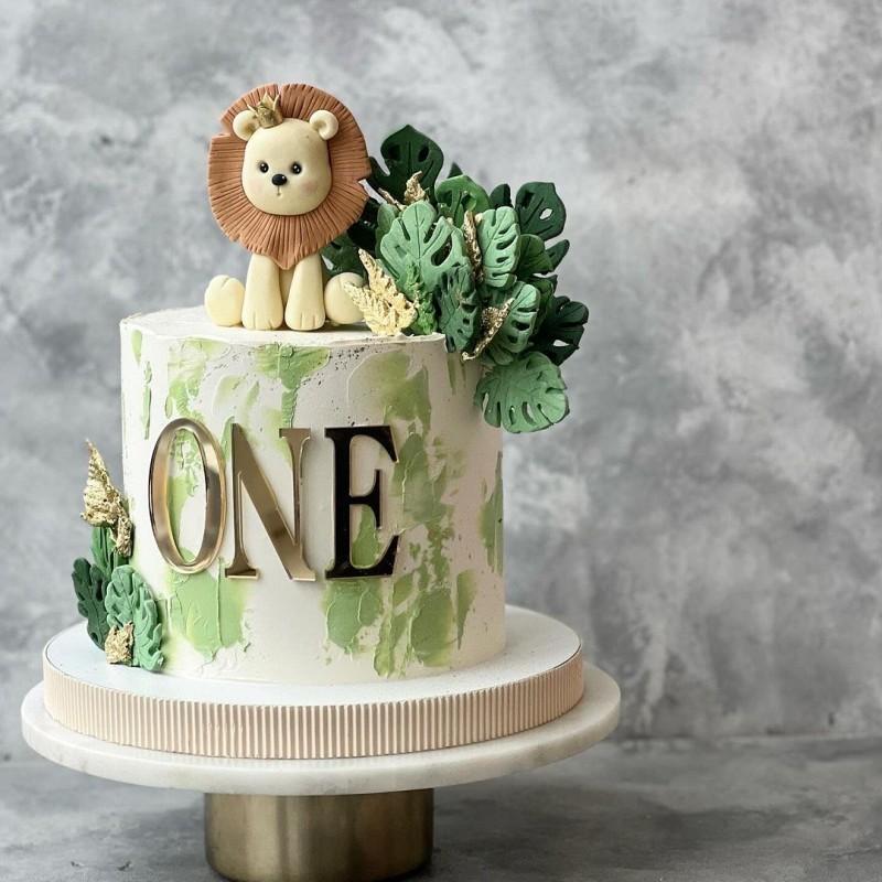 Tiger Lion Animal Pattern Disposable Tableware Set Safari Theme Party Decorations Boy Wild One First Birthday Party Supplies